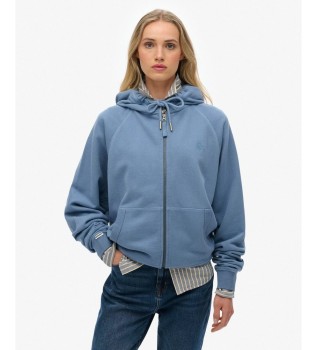 Felpa con cappuccio Studios Relaxed blu