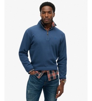 Bluza z krótkim zamkiem RIB Half niebieska