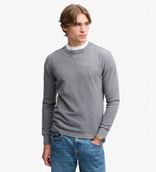 Classic Heavy Textured Gray Jersey