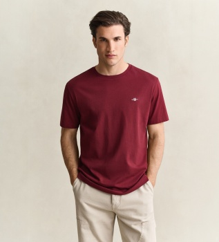 T-shirt Shield grenat