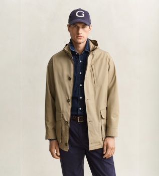 Double taupe jacket