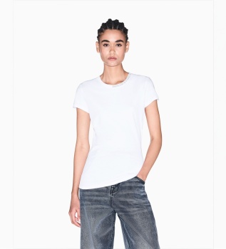 T-shirt Up For Party hvid