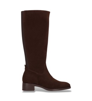 Botas de Couro Flash castanho