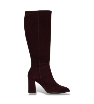 Botas de Couro Charme grená