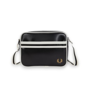 Classic black shoulder bag