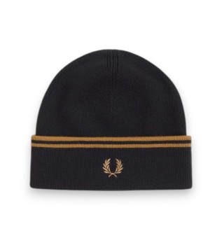 Bonnet en laine mérinos noir