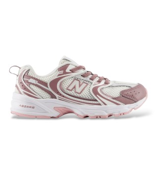 Pink 530 Bungee Lace sneakers