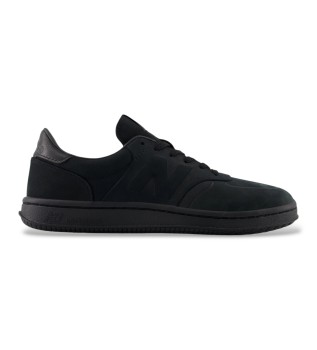 Baskets en cuir T500D noir