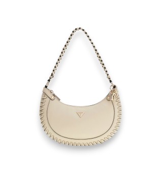 Bolso hobo de hombro Petra beige
