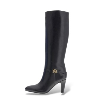 Bottes en Cuir Oatie noir
