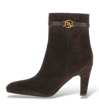 Bottines en cuir Otis marron