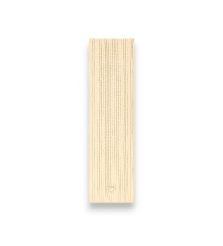 Stickad halsduk Noelle II 25x190 beige