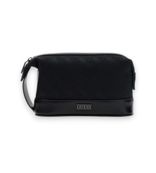 Pequena bolsa de higiene pessoal Boston preta