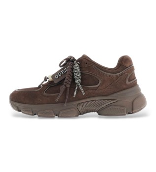 Irrina Ledersneaker braun
