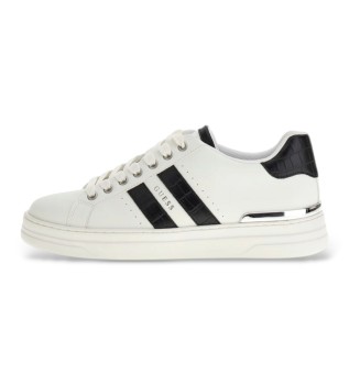 White Wycron Leather Sneakers