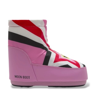 Icon Low Nolace Comet-boots rosa