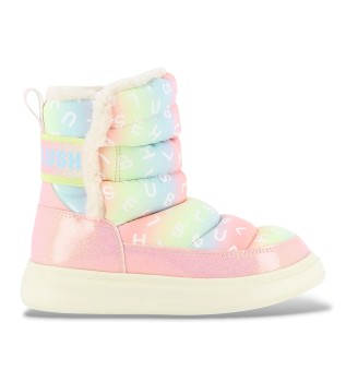 Regenbogen-Stiefel mehrfarbig