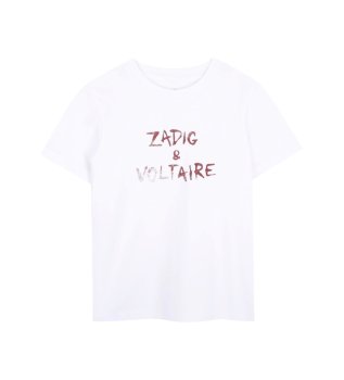 T-shirt Print hvid