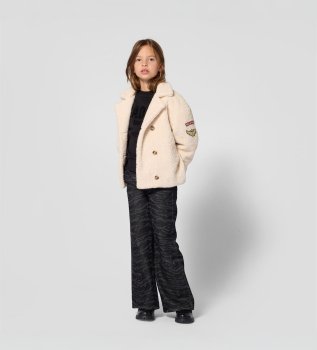 Beige Sherpa Jacket