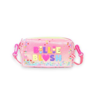 Iriserende roze tas