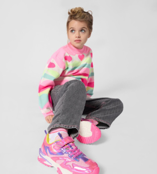 Strickpullover rosa