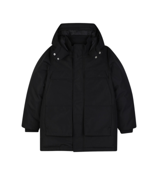 Parka Quiltet sort