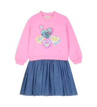 Kleid Heart rosa