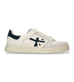 Baskets en Cuir Quinn blanc