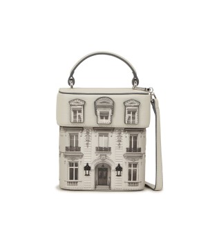 Maison Karl Essentials beige crossbody bag