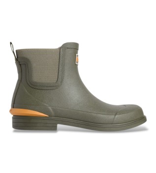 Botines Abbeyfield Welly verde oscuro