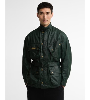Chaqueta Distressed 90th Anniversary A7 verde oscuro