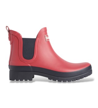 Mallow Chelsea Welly Stiefeletten Himbeere
