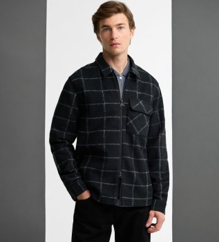 Sort fleece-jakke Payne