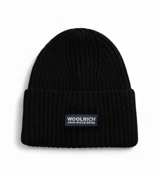 Gorro Fine Merinos Logo preto
