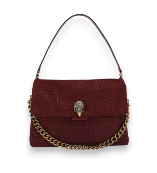 Borsa a spalla XL Celia bordeaux