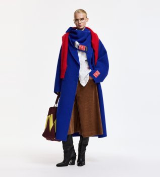 Manteau Réversible Kelp bleu