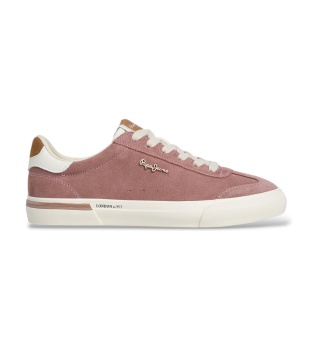 Kenton pink leather sneakers