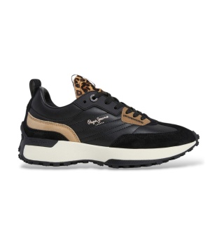 Sneaker in pelle Lucky Fierce nere