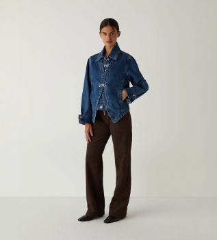 Veste Faye en jean bleu