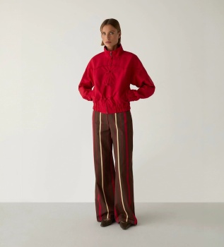 Blouson bomber Sylvie rouge