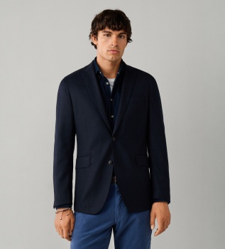 Americana Performance Flannel azul marino
