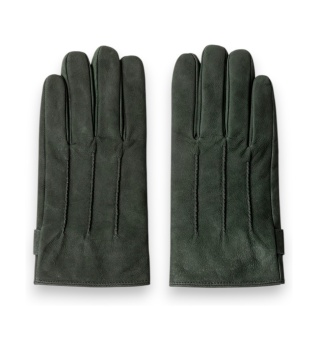 Gröna Commuter Touch-läderhandskar
