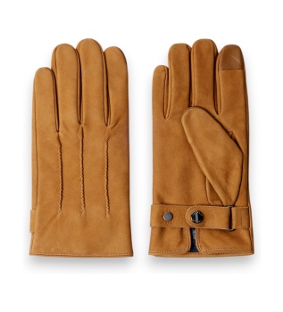 Beige handskar i skinn Commuter Touch