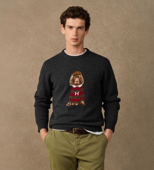 Jersey Heritage Harry-trui grijs