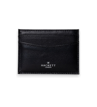 Kartenetui aus Leder Luxe Cardholder schwarz
