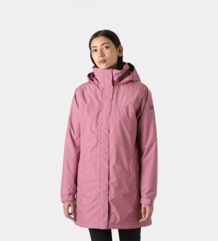 Gesteppter Mantel Aden rosa