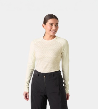 Termična majica Lifa Merino Midweight Graphic, zlomljeno bela