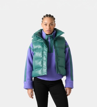 Gilet imbottito Jade verde