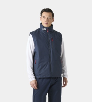 Fleece-Weste Crew marineblau
