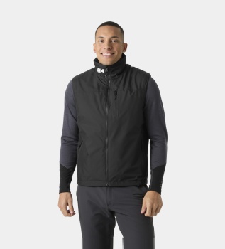 Fleece-Weste Crew schwarz